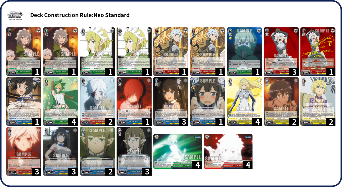 Deck Code [HTM6] deck | Deck Log