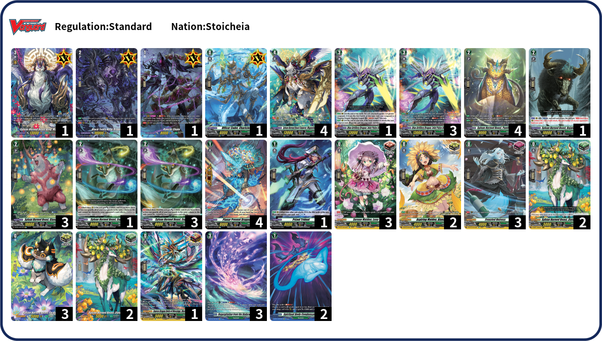 Two and a Quarter Deck List