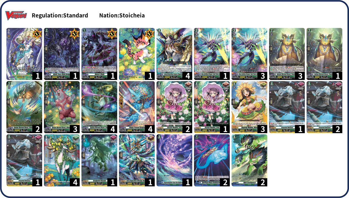 Dalton Mack Deck List