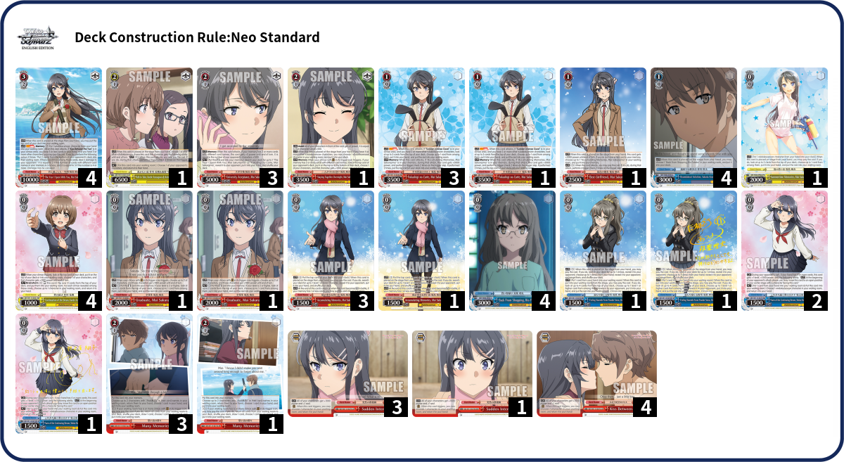 Deck Code [WN7C] deck | Deck Log