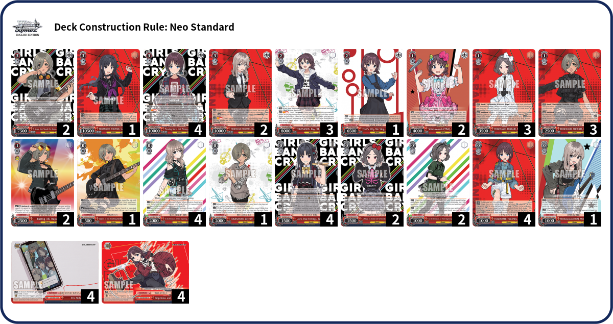 Deck Code [WPV7] deck | Deck Log